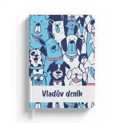 Personalizovaná agenda - Blue Dog