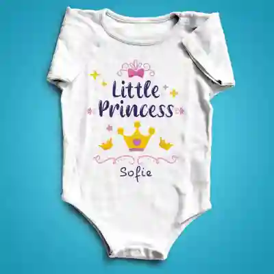 Personalizované kojenecké body - Little princess