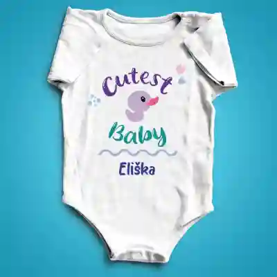 Personalizované kojenecké body - Cutest baby