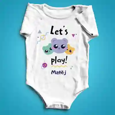 Personalizované kojenecké body - Let's play