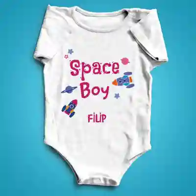 Personalizované kojenecké body - Space boy