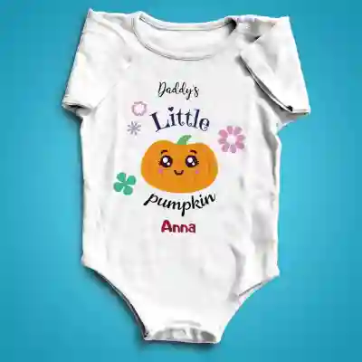 Personalizované kojenecké body - Little pumpkin