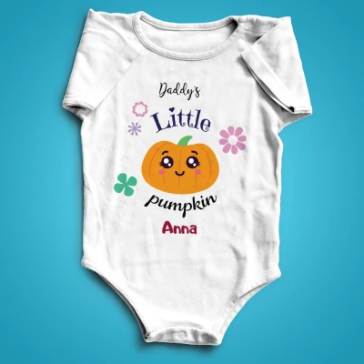 Personalizované kojenecké body - Little pumpkin