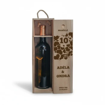 Personalizovaná krabice na víno