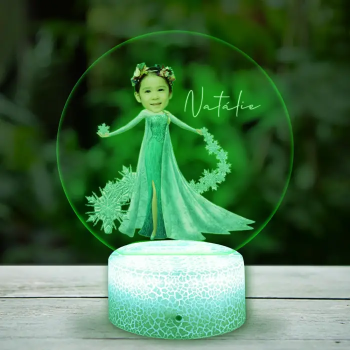 Personalizovaná LED lampa - Elsa