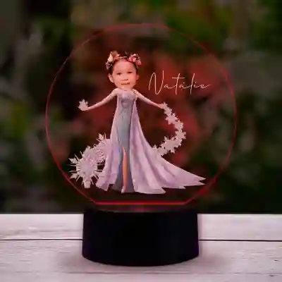 Personalizovaná LED lampa - Elsa