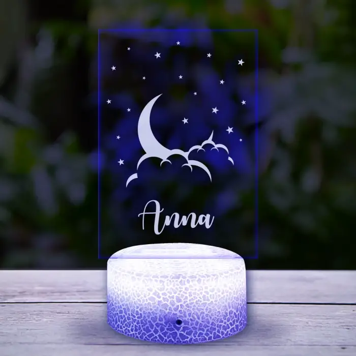 Personalizovaná LED lampa - Dobrou noc 