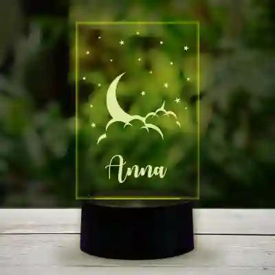 Personalizovaná LED lampa - Dobrou noc 