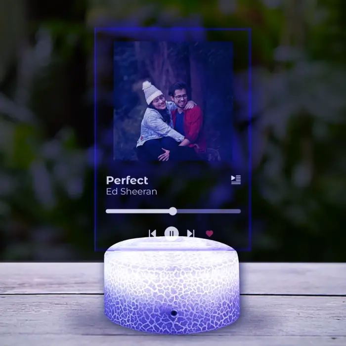 Personalizovaná LED lampa - Spotify