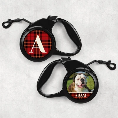 Vodítko pro psa - Kostkovaný vzor