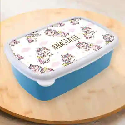 Personalizovaný lunchbox - Jednorožce