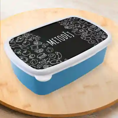 Personalizovaný lunchbox - Black