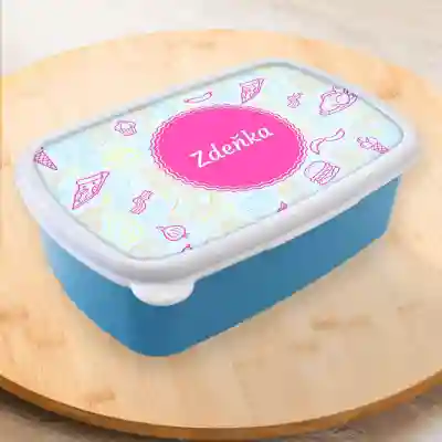 Personalizovaný lunchbox - Dívky v růžové