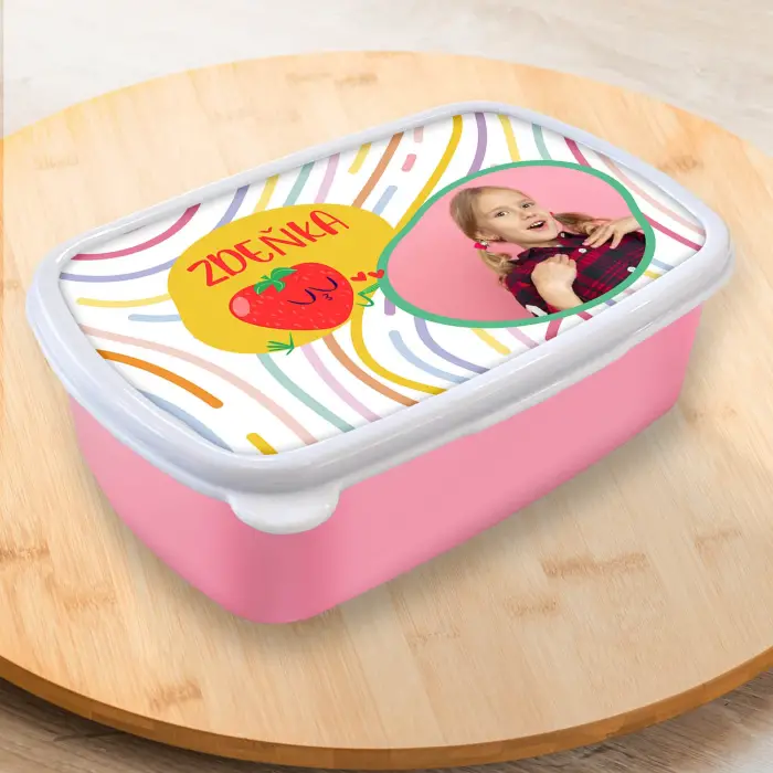 Personalizovaný lunchbox - Jahoda
