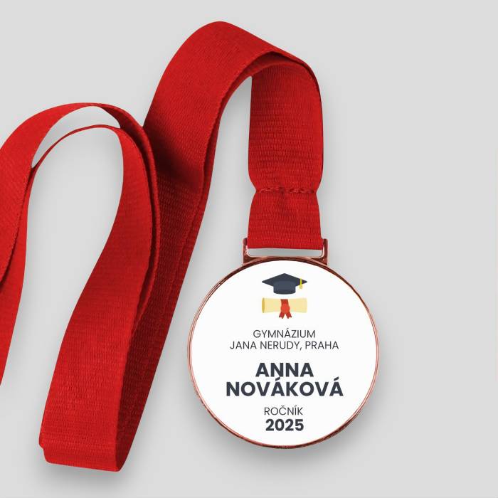 Personalizovaná medaile - Absolvent