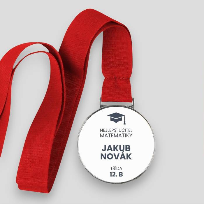 Personalizovaná medaile - Oblíbený předmět