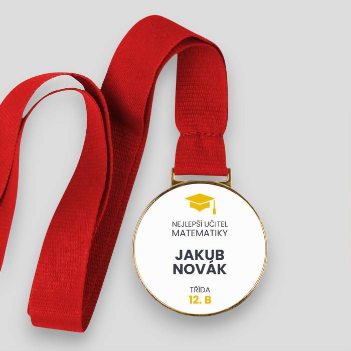 Personalizovaná medaile - Oblíbený předmět