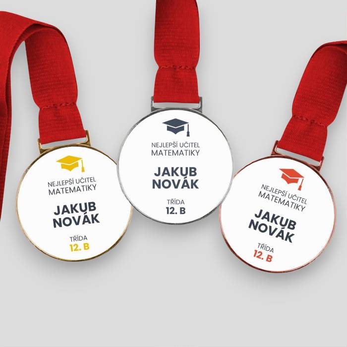 Personalizovaná medaile - Oblíbený předmět