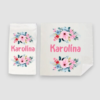 Personalizovaná sada na brýle – Květinové odstíny