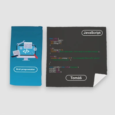 Personalizovaná sada na brýle – Téma programátora