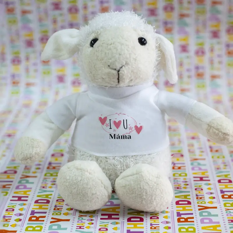 Ovečka -  Personalizované plyšové hračky I Love You