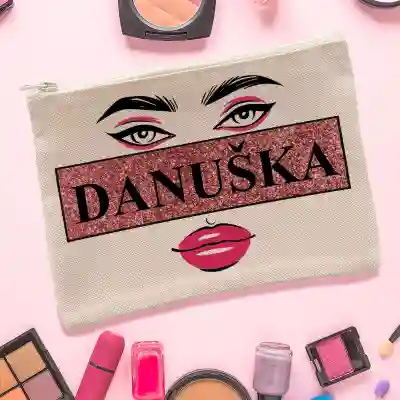 Personalizovaná kosmetická taštička - Oči a rty
