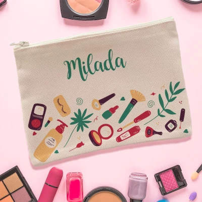 Personalizovaná kosmetická taštička - Make-up náčiní