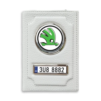 Personalizovaná peněženka na doklady Skoda