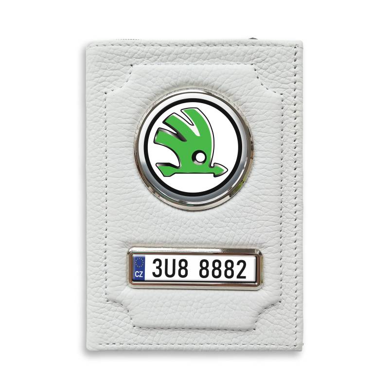 Personalizovaná peněženka na doklady Skoda