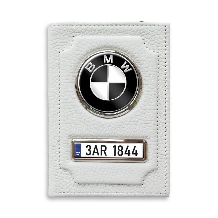 Personalizovaná peněženka na doklady BMW Black