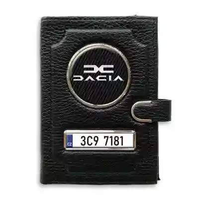 Peněženka na doklady s klipem Dacia New Logo