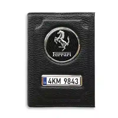 Personalizovaná peněženka na doklady Ferrari
