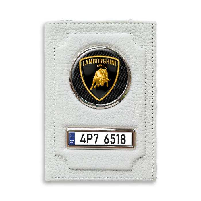 Personalizovaná peněženka na doklady Lamborghini