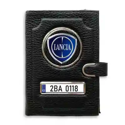 Peněženka na doklady s klipem Lancia