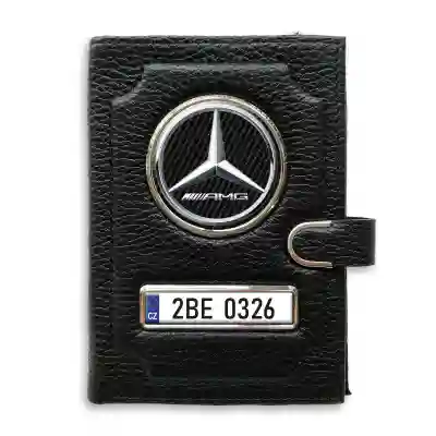 Peněženka na doklady s klipem Mercedes Benz AMG