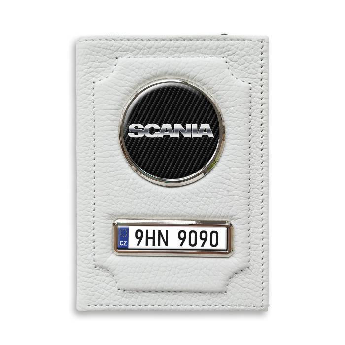 Personalizovaná peněženka na doklady Scania