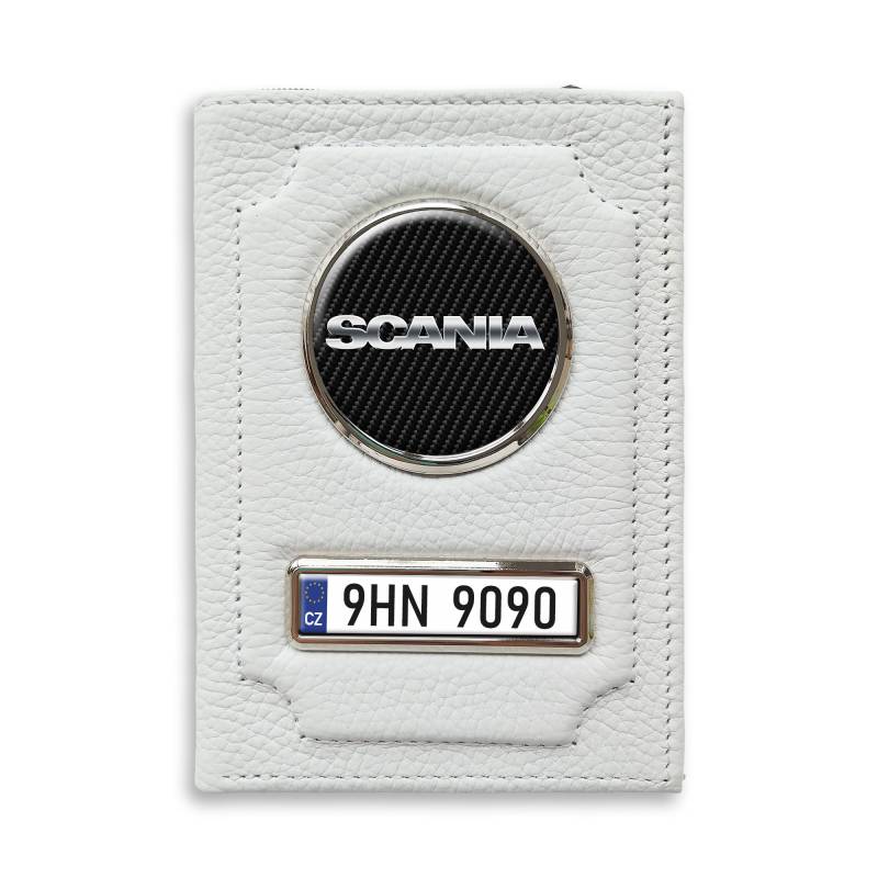 Personalizovaná peněženka na doklady Scania