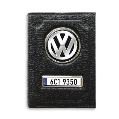 Personalizovaná peněženka na doklady Volkswagen Silver