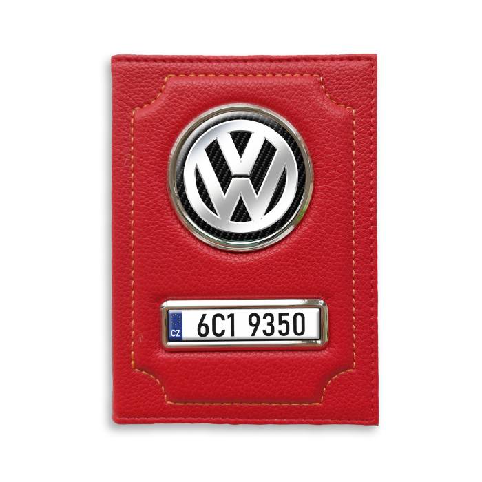 Personalizovaná peněženka na doklady Volkswagen Silver