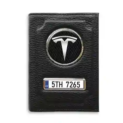 Personalizovaná peněženka na doklady Tesla