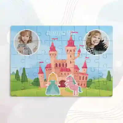 Personalizované puzzle s obrázky - Princezna