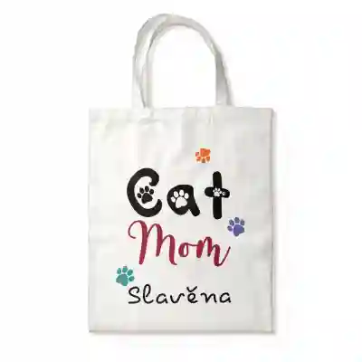 Personalizovaný taška - Cat Mom