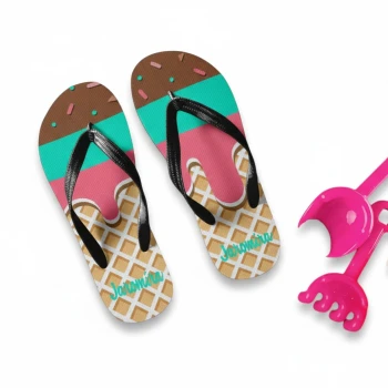 Personalizované letní pantofle