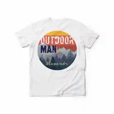 Personalizované pánské tričko - Outdoor man