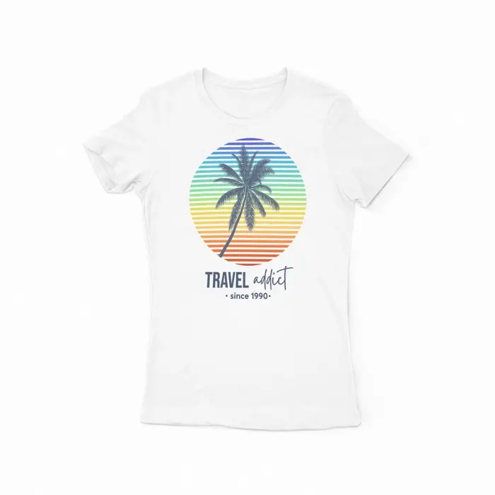 Personalizované pánské tričko - Travel addict