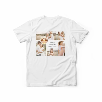 Personalizované tričko - Skutečný milostný příběh