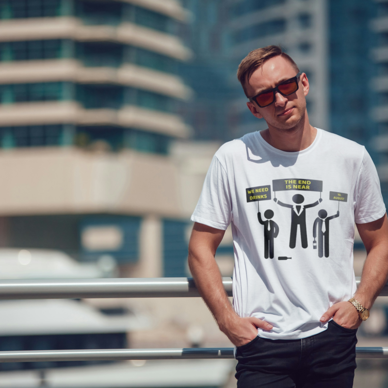 Personalizované tričko pro rozlučku se svobodou - Konec se blíží