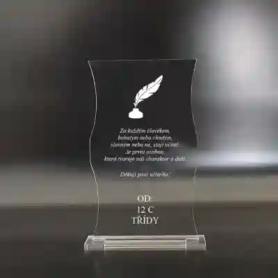 Personalizovaná trofej s textem