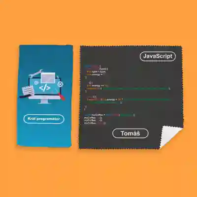 Personalizovaná sada na brýle – Téma programátora