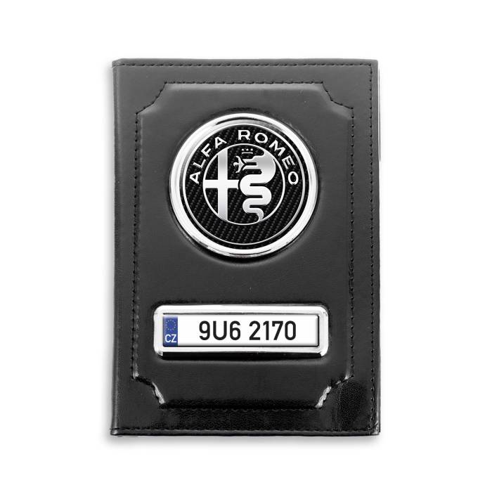 Pouzdro na doklady Alfa Romeo Silver